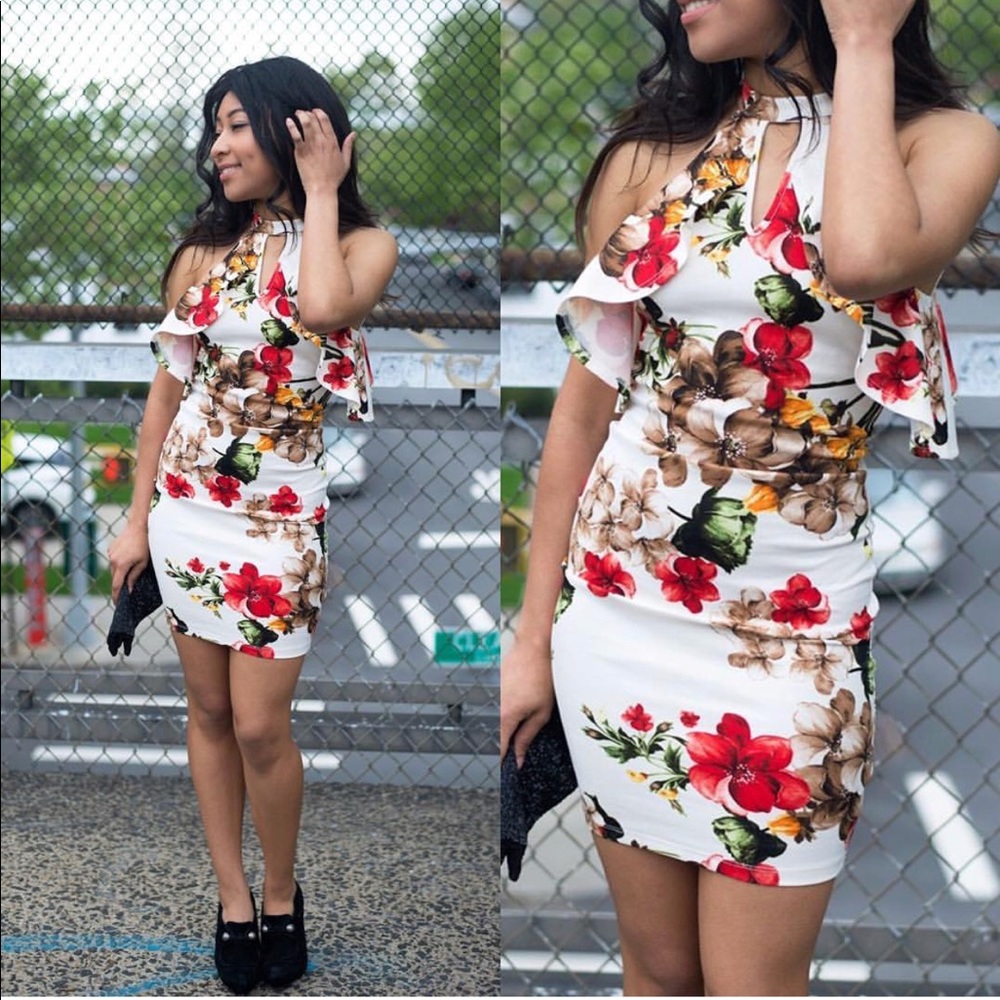 Floral Mini Sunshine Dress 💐